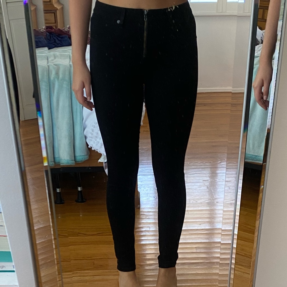 Carmar zipper jeans WORN ONCE